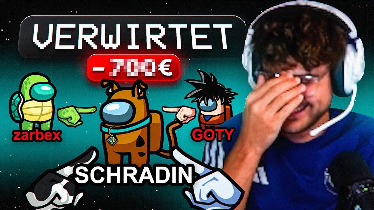 SO VIEL GELD WURDE NOCH NIE VERBRANNT!😱💸 B2B IMPOSTER WIN😈 Among Us mit Schradin, Mert & Co.