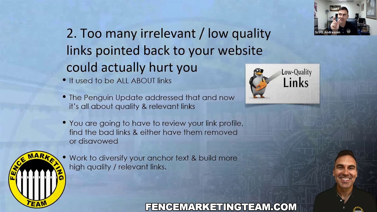 3 Biggest Changes To Fence SEO for 2019