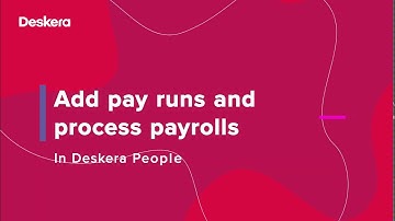The payroll process made easy with Deskera People