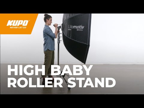 Achieve Set Mastery with the Kupo High Baby Roller Stand