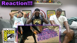 Black Panther: Wakanda Forever Official Trailer/Teaser Reaction | MCU SDCC 2022