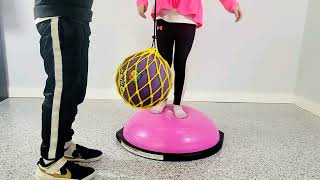 Bosu Suspended Ball Kick