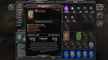 Anima ARPG - Item Breakdown: Golden King