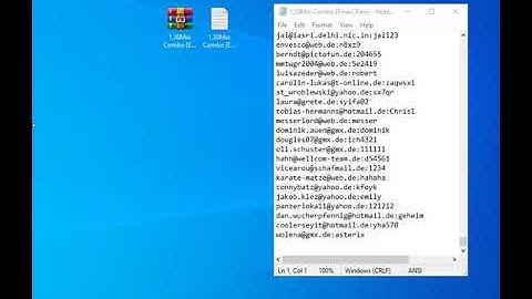 1,30Mio  Mix Hits Combolist Fresh Email Pass