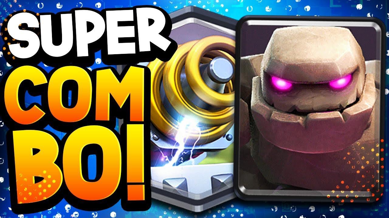 Clash Royale - The BEST Golem Deck! 