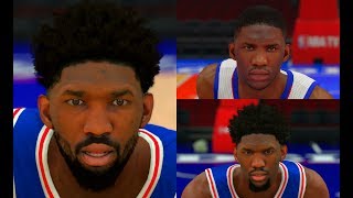 Joel Embiid Ratings, Stats and Gameplay Evolution (NBA 2K15 - NBA 2K20)