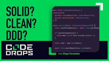 Princípios SOLID em uma API REST com Node.js e TypeScript | Code/Drops #44