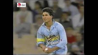 Sachin Tendulkar Ball By Ball 41St Over & Game Ends In Tie Vs Westindies Benson & Hedges 1991-92