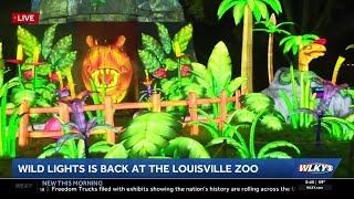 Animatronic show, interactive installations and more on display at the Louisville Zoo