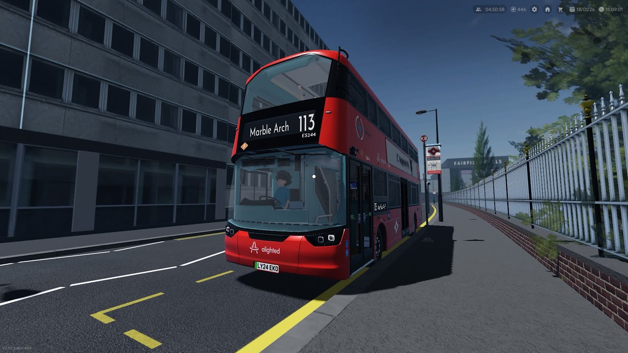 113 Bus Route (Croydon Roblox)