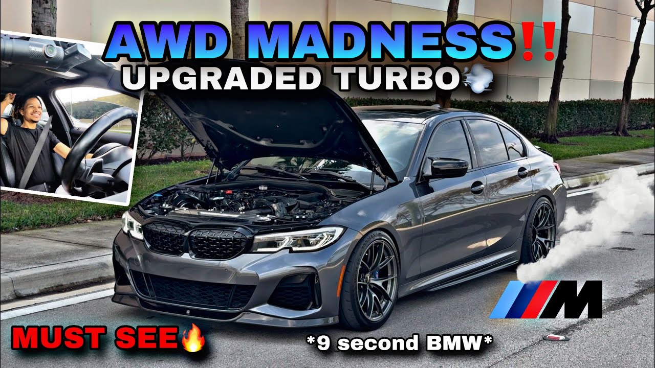 THIS BIG TURBO M340I IS CRAZY FAST‼️ 9 SECOND AWD B58💨 (HE LET ME DRIVE ...