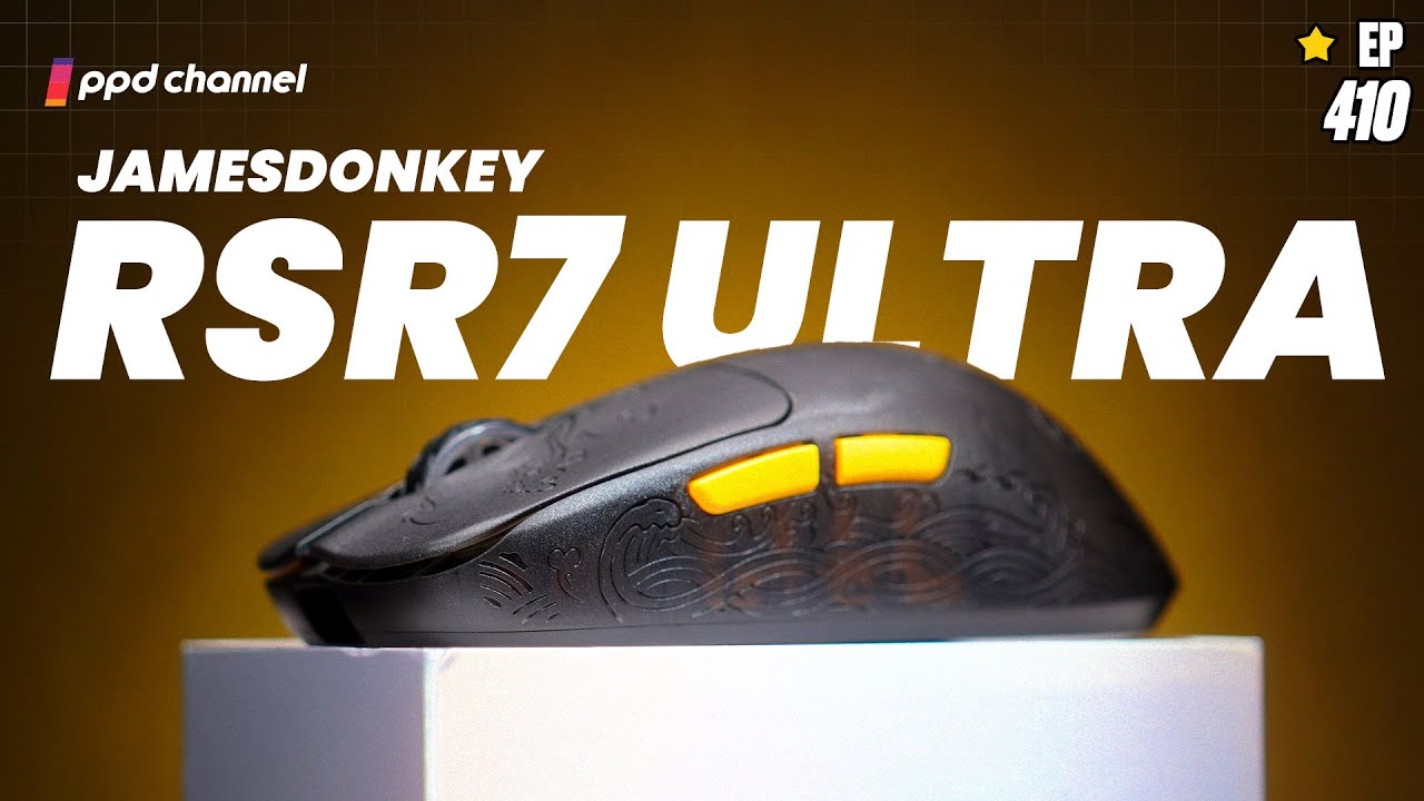 เมาส์คาร์บอน หน้าต่ำท้ายโด่ง ที่สวยมากๆ ! รีวิว JamesDonkey RSR7 Ultra ...