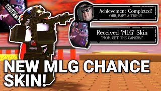 How To Get Mlg Chance Skin In Forsaken Roblox