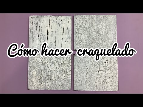 How to crackle - homemade primer - reverse crackle