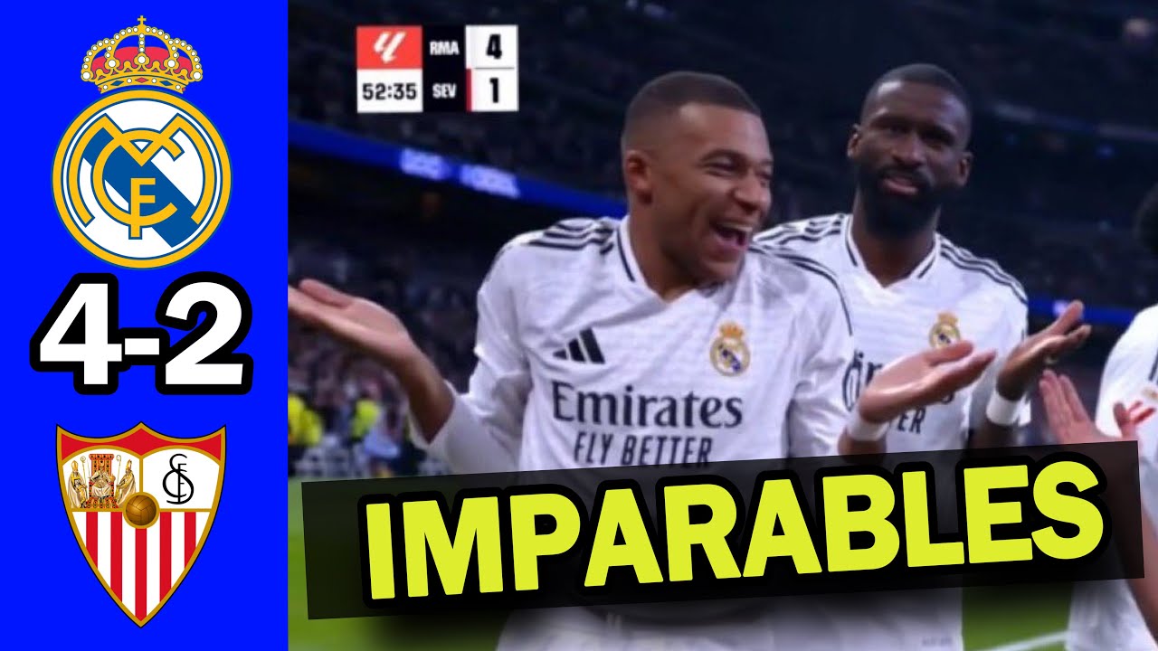 💥MBAPPÉ REVIENTA AL SEVILLA HOY Y EL REAL MADRID SE ACERCA MÁS AL ...