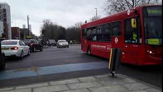 Enviro 200 Ex-First London, Tower Transit Dml44288 Yx61Fyl On A Route 339 Takes At Mile End Tube Stn