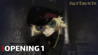 Download lagu Saga of Tanya the Evil | Opening 1 - JINGO JUNGLE | 4K Creditless | CC