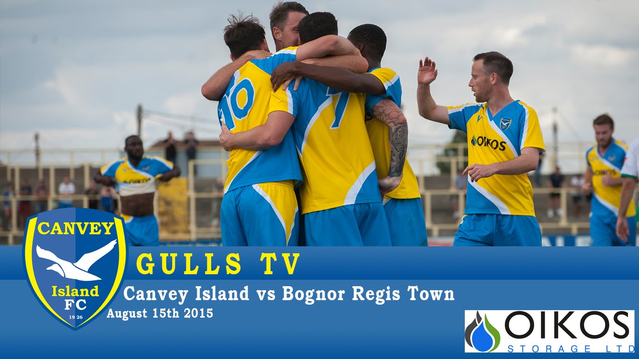 football score Canvey Island 1-1 Bognor Regis Town - 15 August 2015