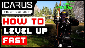 Icarus: How To Level Up Fast -Xp Farming Location- (Basics Guide)