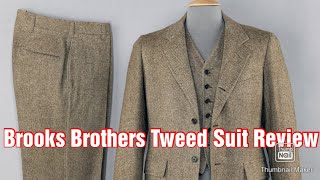 Brooks Brothers Tweed Suit: Part 1