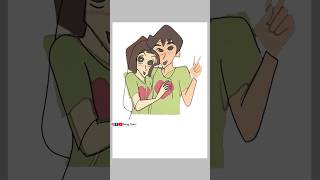 Michi And Yoshirin As Indians   Shinchan  Transformation  Process  Daag Tene