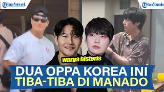 VIRAL VIDEO OF ACTOR AHN JAE-HYUN AND KIM JONG-KOOK SUDDENLY APPEARING IN MANADO!