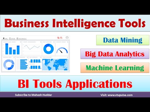 Business Intelligence BI Tools Applications - Big Data Analytics Tutorial by Mahesh Huddar