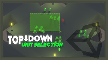 Multiple Unit Selection in Unity || RTS, Diablo, City Builder Type Selection