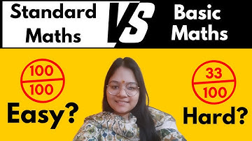 Basic Maths VS Standard Maths Class 10th: Full detail | Avoid this Blunder 🤯