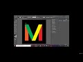 Folded typography