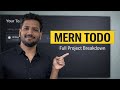 Project Breakdown of MERN Stack Todo App | Full Planning Explained in Bengali | MERN #2