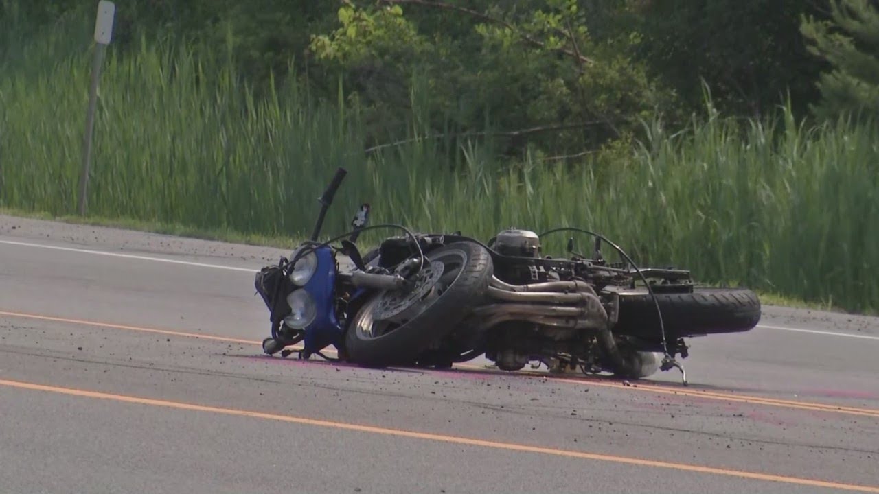 Part of Transit Road closed due to fatal motorcycle crash - YouTube