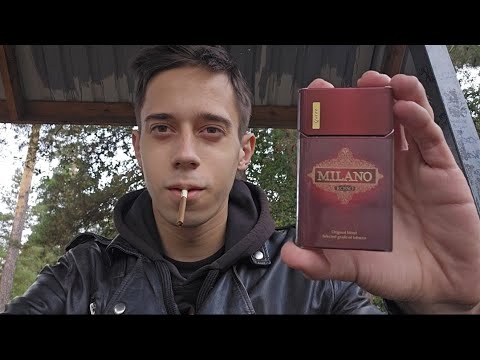 Замена Чапману! Сигареты MILANO ROSSO