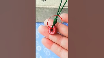 ⚠️ [Knot to Know!?] 🪢 knot tying method is looks good and is strong. #shorts #diy #knot #rope