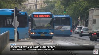 Összeomlott a villamosközlekedés