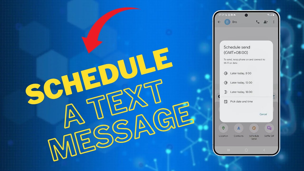 how-to-schedule-a-text-message-on-samsung-galaxy-s25-youtube
