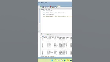 how to create backup table in oracle||SQL||ORACLE