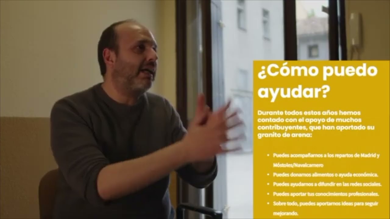 ENTREVISTA A SERGIO,  VOLUNTARIO  DE 