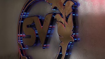 Element 3D LED Text Reveal I After Effects 2020