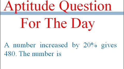 Aptitude Question Of The Day (16/6/22)
