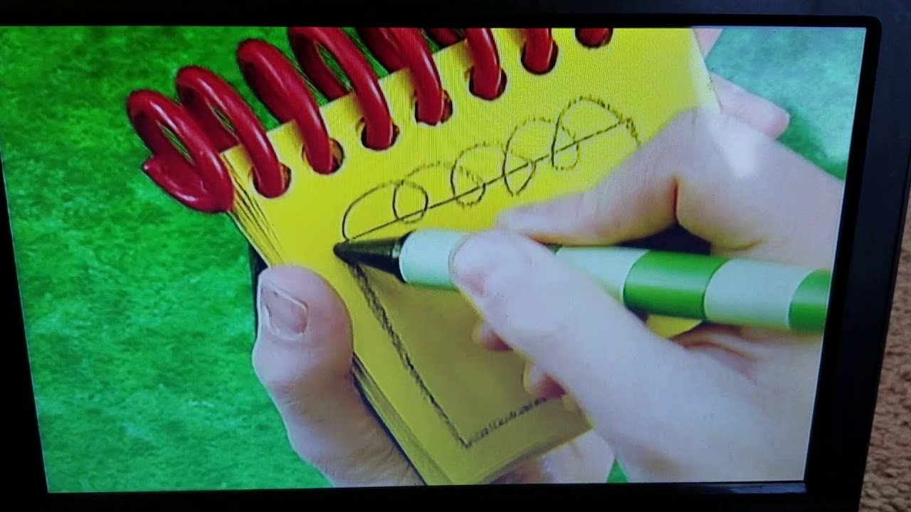 Blues clues drawing all 3 clues blues big musical steve goes to college