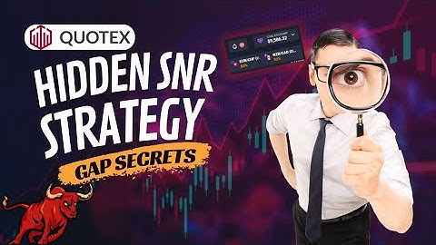 SECRETS OF HIDDEN SNR | GAP UP AND GAP DOWN KAISE PATA KARE | BINARY OPTIONS TRADING STRATEGY PART-1