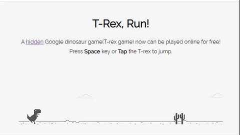 Playing Chrome Dinosaur game, Every LIKE makes it Faster (365 DAYS World Record)