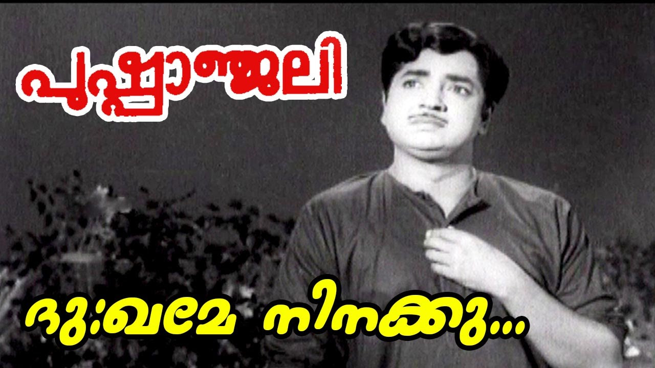 Dukhame Ninakku  Pushpanjali  Malayalam Movie Song