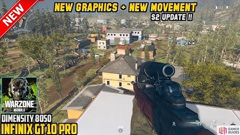 COD Warzone Mobile NEW UPDATE Gameplay | INFINIX GT 10 PRO | DIMENSITY 8050 | MAX GRAPHICS