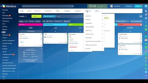 Bitrix24 Quick Win: Customise the CRM Top Menu