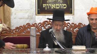 קריאת המגילה הרב מוצפי תשעט