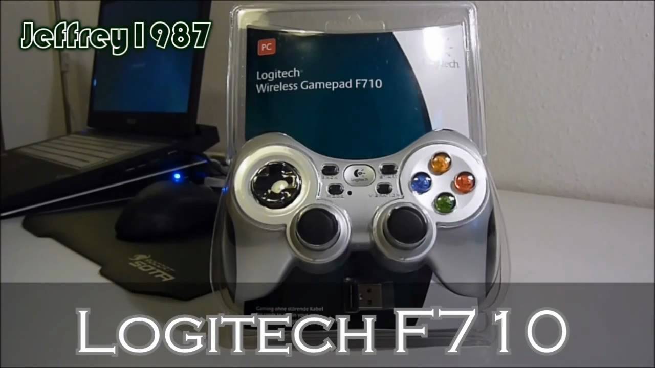 UNBOXING] Logitech Wireless Gamepad - YouTube