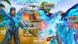 Mythic Krig 6 Ice Drake looks perfect with Blue Mythic Sophia to freeze all CODM SND, TDM & HP enemy