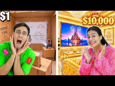I Built a $1 Movie Theater Next to a $1,000 Theater!